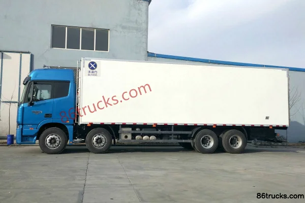Foton AumanEST 6 Series 400hp 8X4(12 wheels) Refrigerated Truck (Binglingfang) Exterior (3) | 86Trucks