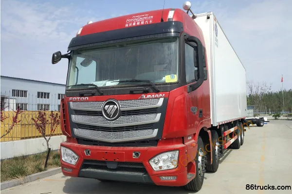 Foton AumanEST 6 Series 430hp 8X4(12 wheels) Refrigerated Truck (Binglingfang) Exterior