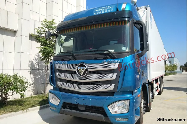 Foton Auman EST 6 Series 360hp 8X4(12 wheels) Refrigerated Truck (Binglingfang) Exterior (2) | 86Trucks