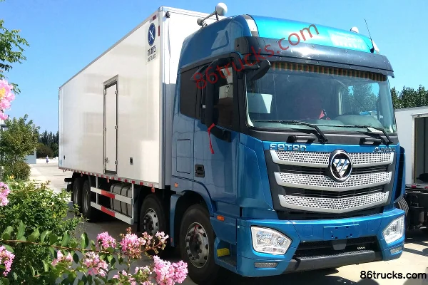 Foton Auman EST 6 Series 360hp 8X4(12 wheels) Refrigerated Truck (Binglingfang) Exterior
