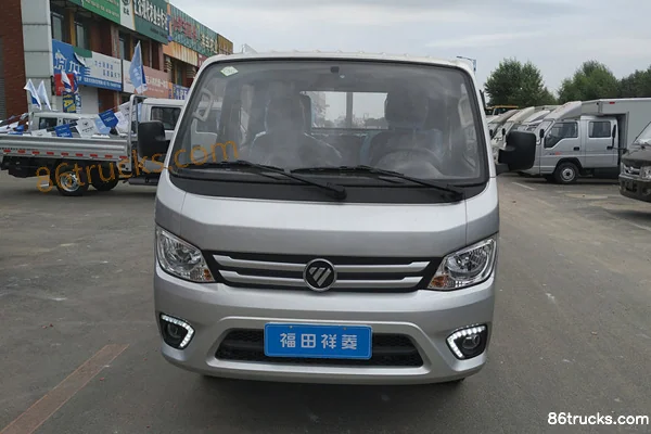 Foton Xiangling M2 Logistics Star 1.5L 112hp 4X2(6 wheels) Gasoline/CNG 3.1m double-row flatbed mini truck Exterior (2) | 86Trucks