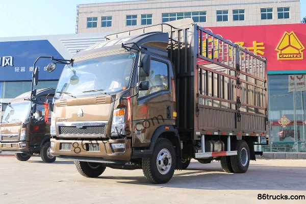 Sinotruk HOWO Hanjiang Logistics Edition 129 hp 4X2(6 wheels) 4.15m Single Row Stake Truck Exterior (3) | 86Trucks