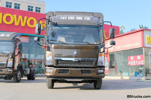 Sinotruk HOWO Hanjiang Logistics Edition 129 hp 4X2(6 wheels) 4.15m Single Row Stake Truck Exterior (2) | 86Trucks