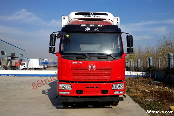 Binglingfang Binglingfang FAW Jiefang chassis Refrigerated Truck