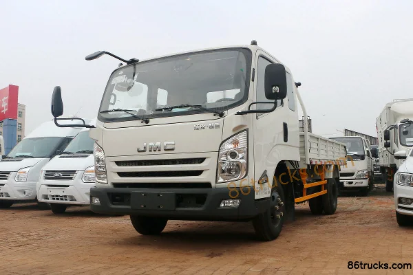 JMC Kaiyun Upgraded Version 122 hp 4X2(6 wheels) 3.7m Semi-enclosed Flatbed Light Truck (China VI) (Hydraulic Brake) Exterior (3) | 86Trucks