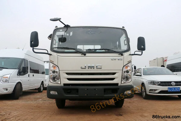 JMC Kaiyun Upgraded Version 122 hp 4X2(6 wheels) 3.7m Semi-enclosed Flatbed Light Truck (China VI) (Hydraulic Brake) Exterior (2) | 86Trucks