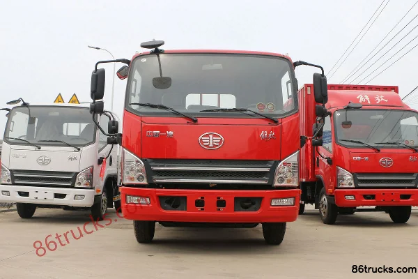 FAW Jiefang Hu V 130hp 4X2(6 wheels) 3.85m semi-row flatbed light truck Exterior (2) | 86Trucks