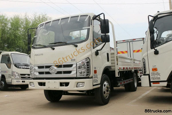 Foton Shidai H1 88 ch 4X2(6 roues) 3.67 m cabine simple camion léger à ridelles Extérieur (3) | 86Trucks