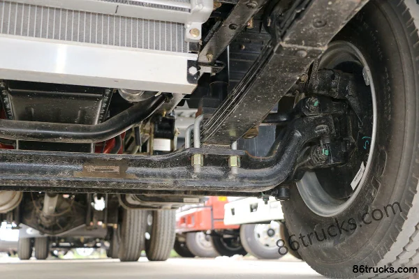 Foton Shidai H1 88 ch 4X2(6 roues) 3.67 m cabine simple camion léger à ridelles Châssis (3) | 86Trucks