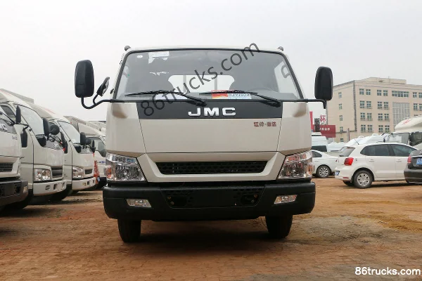 JMC Shunda wide body 116hp 4X2(6 wheels) 4.1m single-row flatbed light truck (air brake) (China VI) Exterior (2) | 86Trucks