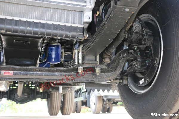 JAC Kangling 33 Narrow Body 95 hp 4X2(6 wheels) 3.8m Extended Cab Flatbed Light Truck (Quanchai) Chassis (3) | 86Trucks
