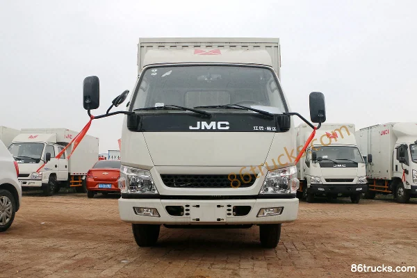 JMC Shunda Narrow Body Luxury 116hp 4X2(6 wheels) 4.21m Single Row Van Light Truck Exterior (2) | 86Trucks