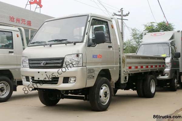 Foton Times Yuling VQ1 1.5L 112hp 4X2(6 wheels) Gasoline 3.05m Single Row Flatbed Micro Truck Exterior (3) | 86Trucks