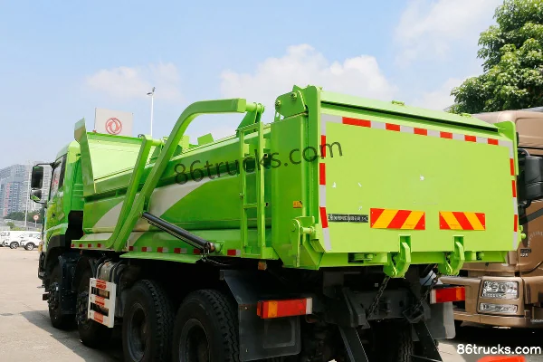 Dongfeng Commercial Vehicle Tianlong KC Camion lourd 300 ch 8X4(12 roues) Camion benne 6 m (China VI) Carrosserie (3) | 86Trucks