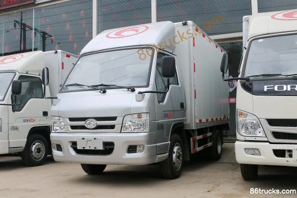 Foton Shidai Yuling VQ2 1.5L 114 ch 4X2(6 roues) essence micro camion fourgon 3,67 m monoplace Extérieur (3) | 86Trucks