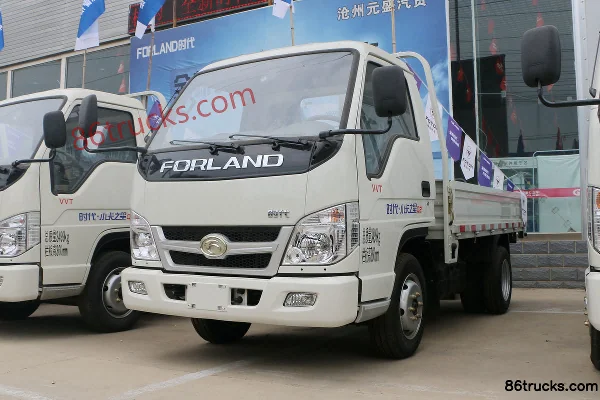 Foton Times Small Card Star Q2 112hp 4X2(6 wheels) 3.3m single-row flatbed mini truck Exterior (3) | 86Trucks