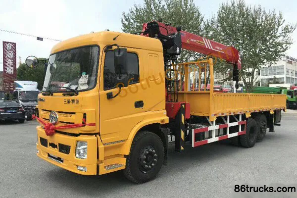 Sanhuan Shitong Haolong 180hp 6X2(8 wheels) Truck-mounted Crane Exterior (2) | 86Trucks
