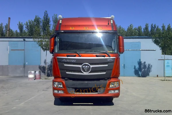Foton Auman GTL 6 Series Heavy Truck 280hp 8X2(10 wheels) Refrigerated Truck (Binglingfang) Exterior (2) | 86Trucks