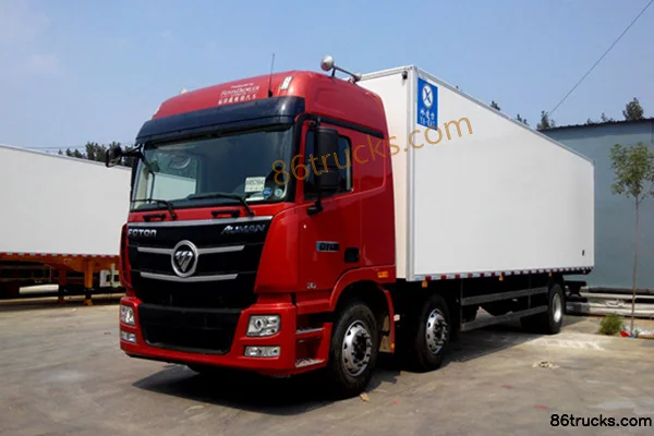 Foton AumanGTL série 6 camion lourd 280 ch 6X2(8 roues) camion frigorifique 9,53 m (Binglingfang) Extérieur (3) | 86Trucks