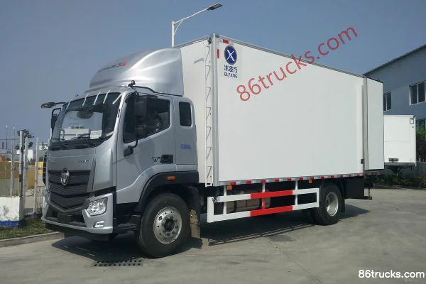 Foton Auman R-Series 210hp 4X2(6 wheels) 5.8m Refrigerated Truck (Binglingfang) Exterior (2) | 86Trucks