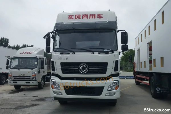 Dongfeng Commercial Vehicle Tianlong 292hp 6X2(8 wheels) 9.6m refrigerated truck (Binglingfang) Exterior (2) | 86Trucks