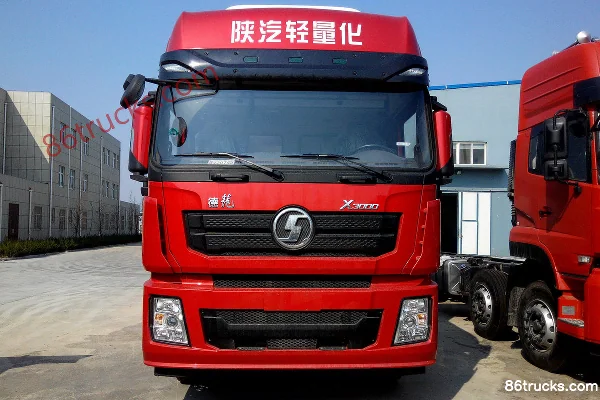 SHACMAN Delong X3000 350hp 8X2(10 wheels) 9.5m refrigerated truck (Binglingfang) Exterior (2) | 86Trucks