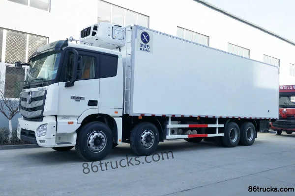 Foton Auman EST 6 Series Heavy Truck 360hp 8X2(10 wheels) 9.5m Refrigerated Truck (Binglingfang) Exterior (3) | 86Trucks