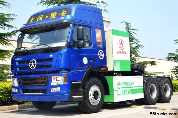 Dayun New N8E Heavy Truck 476hp 6X4(10 wheels) Pure Electric Tractor Truck 290.61kWh Exterior (2) | 86Trucks