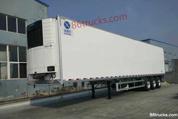 Binglingfang 13.6m Refrigerated Semi-Trailer Box (Single Tire) Exterior