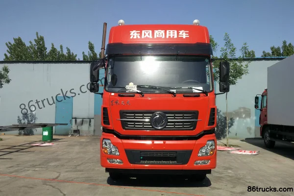 Dongfeng Commercial Vehicle Tianlong 385 hp 8X4(12 wheels) Refrigerated Truck (Binglingfang) Exterior (2) | 86Trucks