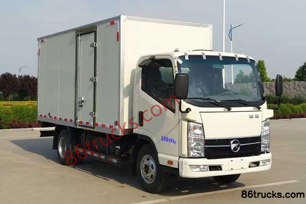 Kama Kaijie M1 4.5T 4.04m Single Row Pure Electric Box Light Truck 70.47kWh 4X2(6 wheels) Exterior