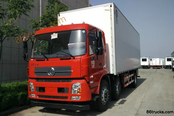 Dongfeng Commercial Vehicle Tianjin 285 hp 6X2(8 wheels) 8.6m Refrigerated Truck (Binglingfang) Exterior (2) | 86Trucks