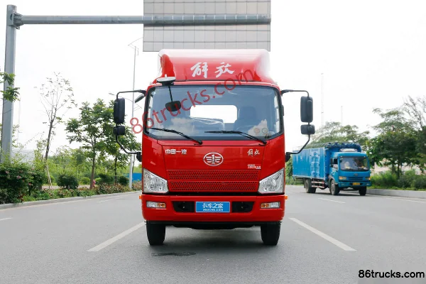 FAW Jiefang J6F Heavy-Duty 160 hp 4X2(6 wheels) 4.21m Single Row Stake Truck Exterior (2) | 86Trucks