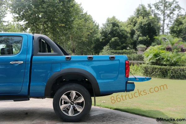 JAC T8 2020 Luxury 2.0T Diesel 150hp 4x2(6 wheels) Large Double Cab Pickup (China VI) Body (6) | 86Trucks