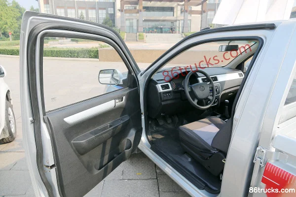 Ankai Shenqi T20L 2018 Standard Type 1.5L 112 hp 4X2(6 wheels) Gasoline 3.6m Single Row Flatbed Micro Truck Cab (1) | 86Trucks