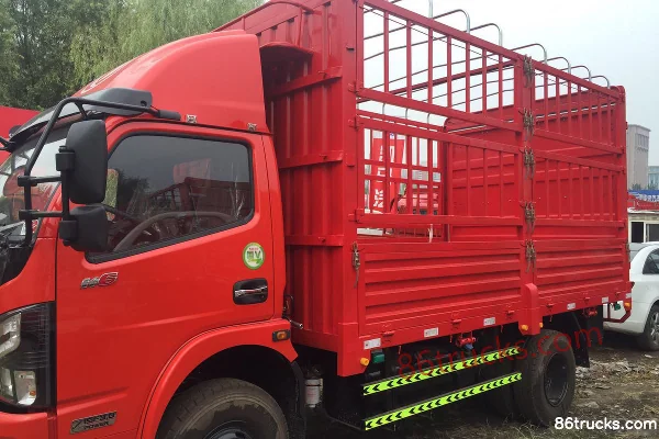 Dongfeng Kaipute K6-L 2018 Model 154 hp 4X2(6 wheels) 4.17m Single Row Cage Cargo Truck (8-speed) Exterior (3) | 86Trucks
