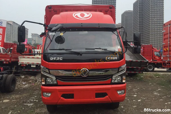 Dongfeng Kaipute K6-L 2018 Model 154 hp 4X2(6 wheels) 4.17m Single Row Cage Cargo Truck (8-speed) Exterior (2) | 86Trucks