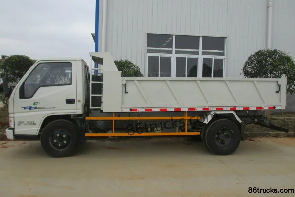 JMC Shunda Narrow Body 116hp 4X2(6 wheels) 4.14m Dump Truck Exterior (3) | 86Trucks