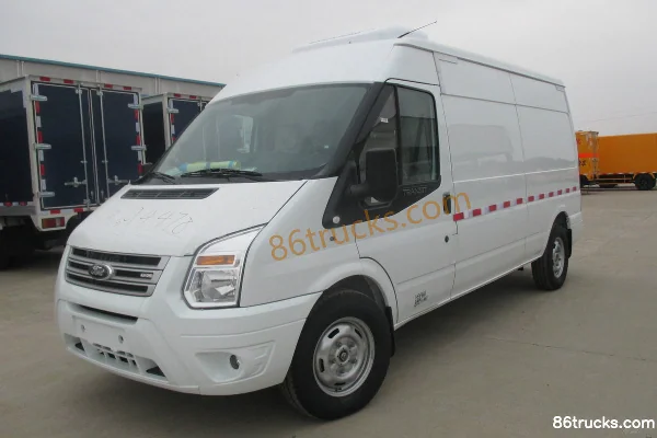 JMC Nouveau Transit 155 ch 4X2(6 roues) camion frigorifique empattement long toit moyen Extérieur (2) | 86Trucks