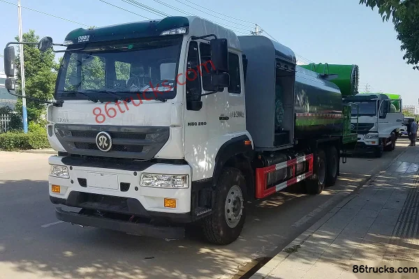 Sinotruk Steyr 280 ch 6X4(10 roues) camion polyvalent anti-poussière (marque Chengliwei) Extérieur (2) | 86Trucks