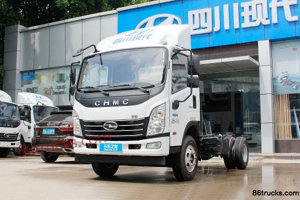 Hyundai Commercial Vehicle Zhidao 300MII 130 ch 4X2(6 roues) camion léger fourgon à cabine simple 4,165 m Extérieur (3) | 86Trucks