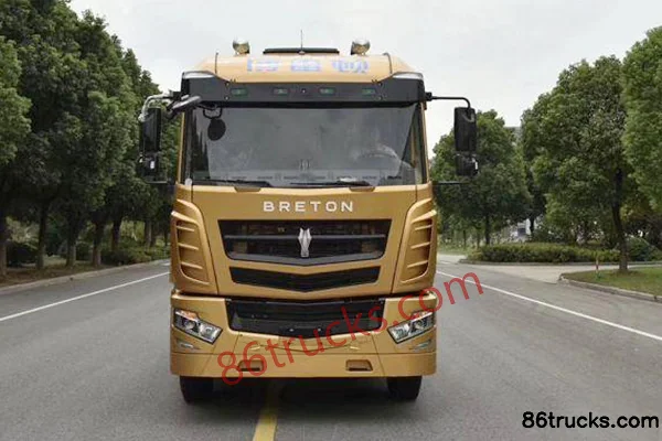 Boreton 49T 6X4(10 roues) tracteur routier électrique pur pour mines et ports 250kWh Extérieur (2) | 86Trucks