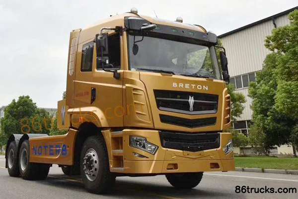 Boreton 49T 6X4(10 wheels) Mining & Port Pure Electric Tractor Truck 250kWh Exterior