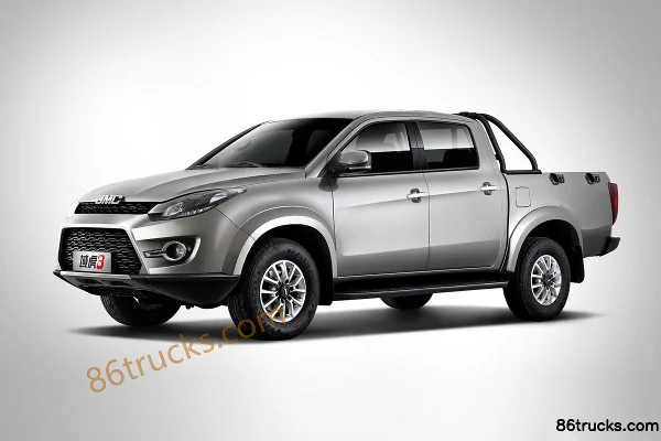 JMC Yuhu 3 2018 Entry Edition 1.8T Gasoline 177 hp 4WD Standard Wheelbase Double Cab Pickup Exterior (3) | 86Trucks