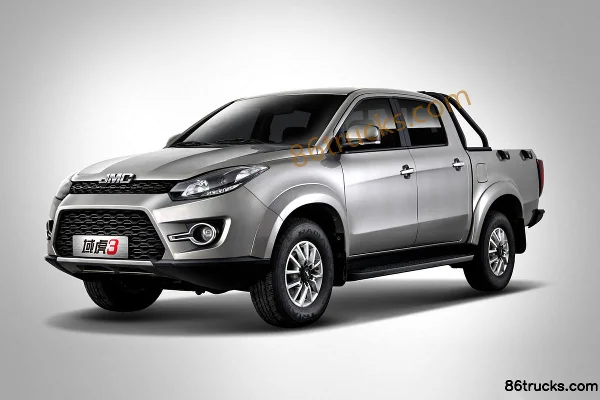 JMC Yuhu 3 2018 Entry Edition 1.8T Gasoline 177 hp 4WD Standard Wheelbase Double Cab Pickup Exterior (2) | 86Trucks
