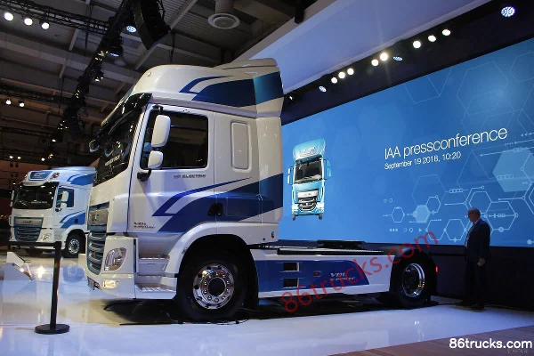 DAF CF poids lourd 4X2(6 roues) tracteur routier électrique VDL E-power Extérieur (3) | 86Trucks