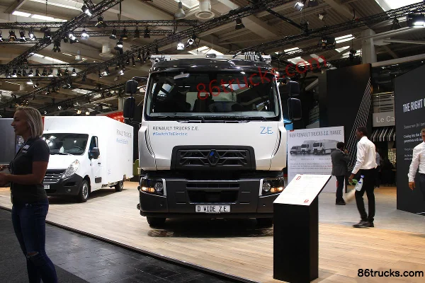 Renault D Series 6X2(8 wheels) Garbage Transport Truck Exterior (2) | 86Trucks