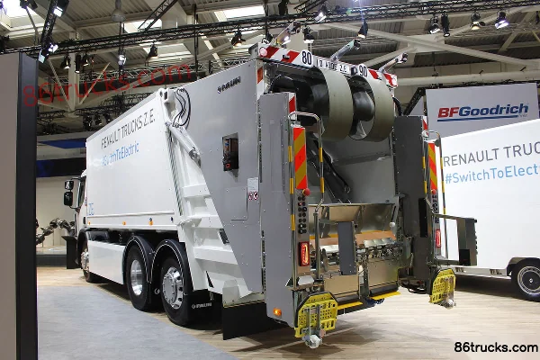 Renault D Series 6X2(8 wheels) Garbage Transport Truck Body (1) | 86Trucks