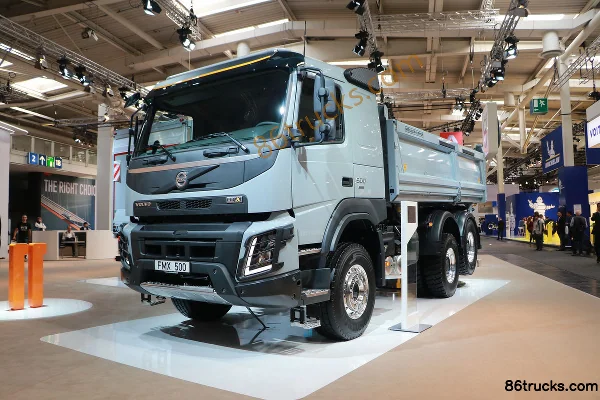 Volvo FMX 500hp 6X2(8 wheels) 6X2R Dump Truck Exterior (3) | 86Trucks