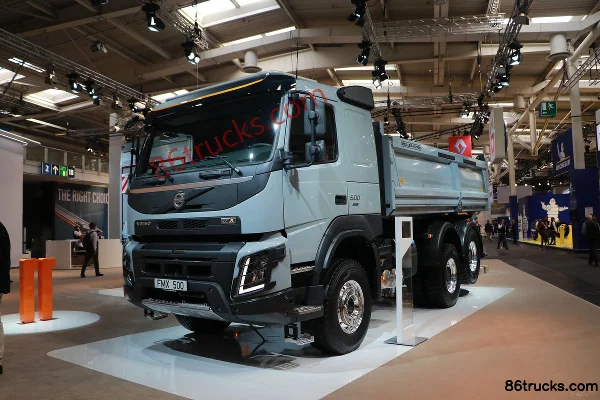 Volvo FMX 500hp 6X2(8 wheels) 6X2R Dump Truck Exterior (2) | 86Trucks